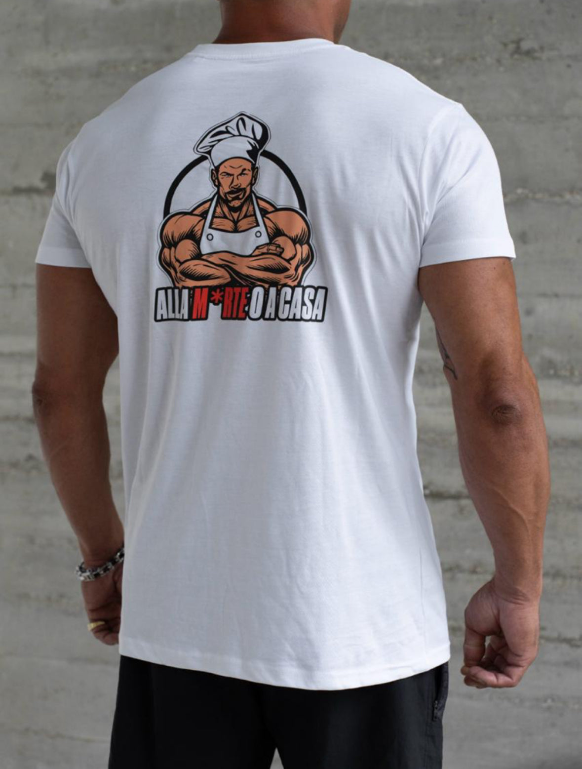 T-shirt Limited Edition ALLA M*RTE O A CASA